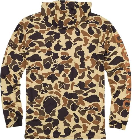 Browning mens Retro Browning 3010861203 Shirt Hooded Tech Long Sleeve Vtan, Vintage Tan, Large US in Saudi Arabia
