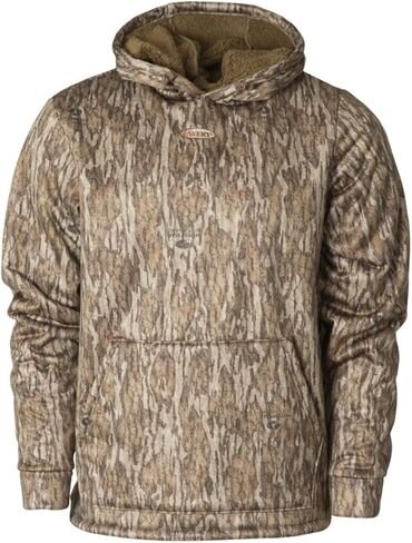 Avery Originals Softshell Hooded Pullover – Coral-Fleece Lining, Articulated Hood, Kangaroo Pocket for Warmth and Versatility in Saudi Arabia