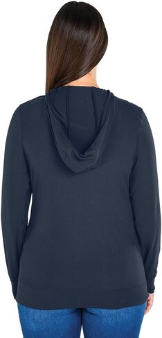سترة بغطاء رأس بسحاب ربع أداء للسيدات من Charles River Apparel in Saudi Arabia