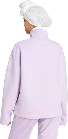 سويت شيرت All Szn Soft Lux ربع سحاب للسيدات من adidas in Saudi Arabia