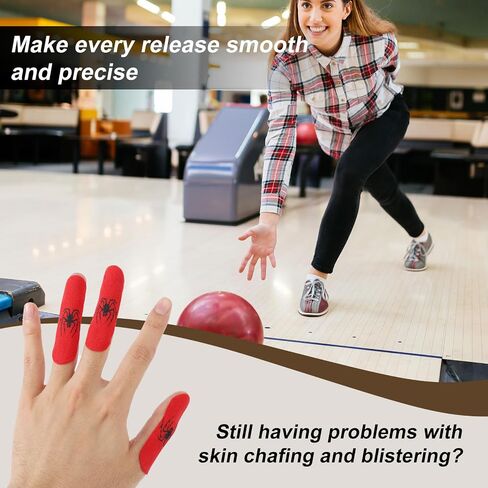 BOXOB 120pcs Spider Bowling Thumb Tape, Comfort Thumb Protector for Bowlers Sweatproof Finger Tape for Women Men Essential Bowling Accessories Enhanced Grip & Pre-Cut in Saudi Arabia
