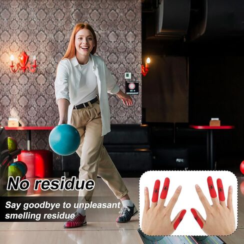 BOXOB 120pcs Spider Bowling Thumb Tape, Comfort Thumb Protector for Bowlers Sweatproof Finger Tape for Women Men Essential Bowling Accessories Enhanced Grip & Pre-Cut in Saudi Arabia