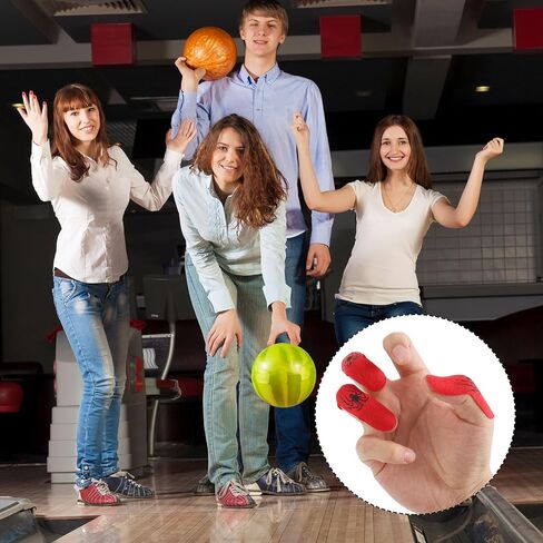 BOXOB 120pcs Spider Bowling Thumb Tape, Comfort Thumb Protector for Bowlers Sweatproof Finger Tape for Women Men Essential Bowling Accessories Enhanced Grip & Pre-Cut in Saudi Arabia
