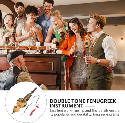 Milisten Purple Bamboo Hulusi Gourd Flute C Key Traditional Chinese Wind Instrument 16 Inch for Beginners Students Folk Music Practice in Kuwait