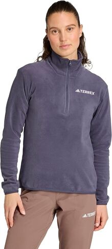 سترة Terrex Multi Essentials الصوفية للمشي لمسافات طويلة بنصف سحاب للسيدات من adidas in Saudi Arabia