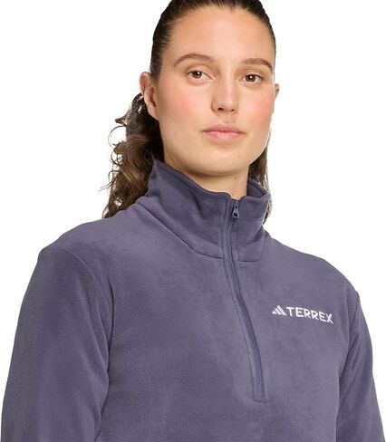 سترة Terrex Multi Essentials الصوفية للمشي لمسافات طويلة بنصف سحاب للسيدات من adidas in Saudi Arabia