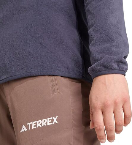 سترة Terrex Multi Essentials الصوفية للمشي لمسافات طويلة بنصف سحاب للسيدات من adidas in Saudi Arabia