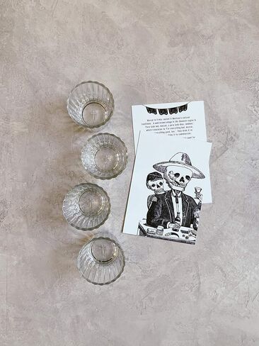Vaso Veladora Mezcal Glasses from Mexico (Pack of 4) in Saudi Arabia