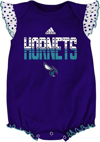 مجموعة Outerstuff NBA للفتيات حديثي الولادة (0M-9M) شارلوت هورنتس بولكا فان 2 عبوة من قطعتين in Kuwait