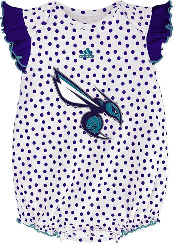 مجموعة Outerstuff NBA للفتيات حديثي الولادة (0M-9M) شارلوت هورنتس بولكا فان 2 عبوة من قطعتين in Kuwait