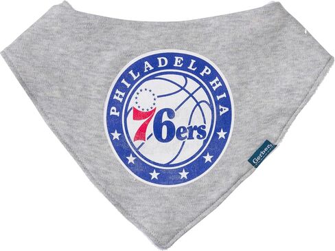 Gerber NBA unisex-baby Nba Team Bandana Bib and Burp Cloth Set in Saudi Arabia