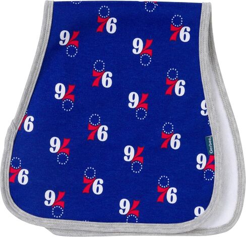 Gerber NBA unisex-baby Nba Team Bandana Bib and Burp Cloth Set in Saudi Arabia