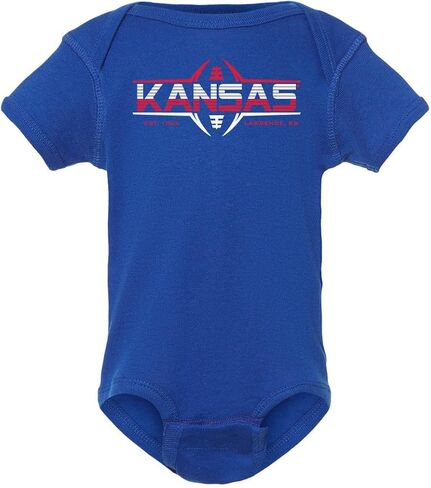 CornBorn Kansas Jayhawks Baby Clothes | Infant Romper | Choose Your Design in Saudi Arabia