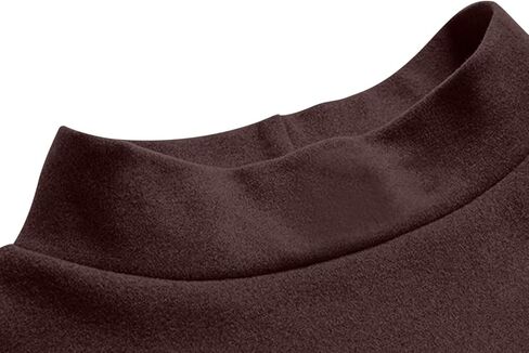 Dressy Sweaters for Women Long Sleeeve Mock Neck Sweatshirt Pullover Thin Fitted Fall Clothes 2025 M-5XL in Saudi Arabia