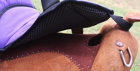 CHALLENGER Horse Western Saddle Youth Neoprene Padded Seat Buddy Stirrups Turquoise 5138TS01TN-S in Saudi Arabia