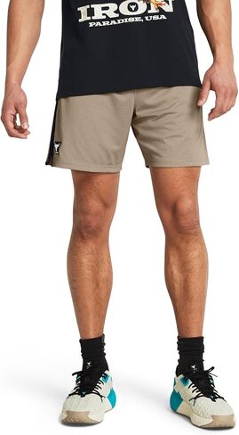 Men's Project Rock Payoff Mesh Shorts in Saudi Arabia