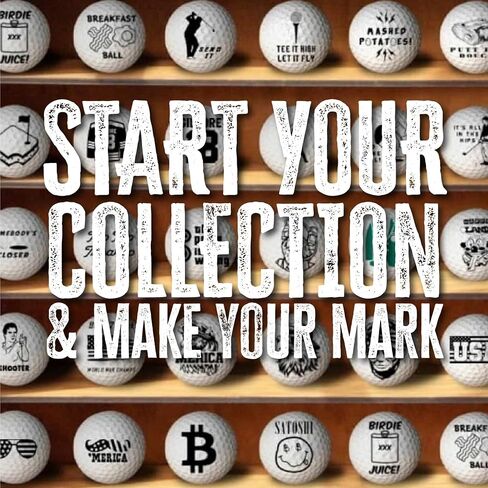 Ball Badge - Golf Ball Stamp, (The America Series) Golf Ball Marker, Reusable Golf Ball Marking Tool to Identify Golf Balls in Saudi Arabia