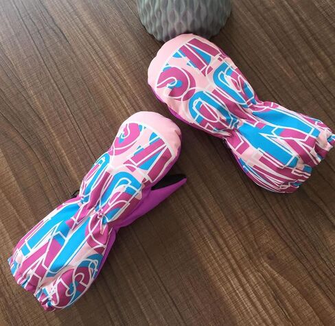 Kids Mittens Gloves with Fleece Lined for Boys Girls Winter Snow Skiing Thick Insulated for Cold Weather in Saudi Arabia