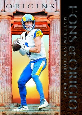 2025 Panini Origins Football International 6-Pack Blaster Trading Card Box (Find 14 Rookies Per Box) in Saudi Arabia