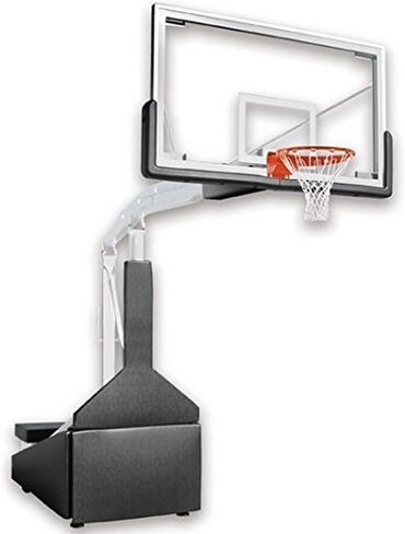 First Team Hurricane Triumph-FL Steel-Glass Official Size Portable Basketball System44; Desert Gold in Saudi Arabia