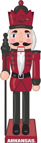 NCAA Nutcracker Statue, 12 Inch Wooden Christmas Nutcracker Figure, Holiday Tabletop & Shelf Décor, Festive Home Decoration and Gift for College Sports Fans (University of Tennessee) in Saudi Arabia