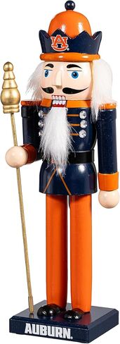 NCAA Nutcracker Statue, 12 Inch Wooden Christmas Nutcracker Figure, Holiday Tabletop & Shelf Décor, Festive Home Decoration and Gift for College Sports Fans (University of Tennessee) in Saudi Arabia