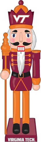 NCAA Nutcracker Statue, 12 Inch Wooden Christmas Nutcracker Figure, Holiday Tabletop & Shelf Décor, Festive Home Decoration and Gift for College Sports Fans (University of Tennessee) in Saudi Arabia