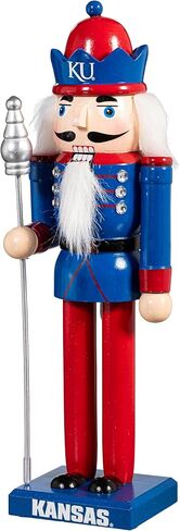NCAA Nutcracker Statue, 12 Inch Wooden Christmas Nutcracker Figure, Holiday Tabletop & Shelf Décor, Festive Home Decoration and Gift for College Sports Fans (University of Tennessee) in Saudi Arabia