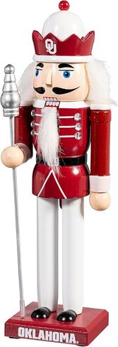 NCAA Nutcracker Statue, 12 Inch Wooden Christmas Nutcracker Figure, Holiday Tabletop & Shelf Décor, Festive Home Decoration and Gift for College Sports Fans (University of Tennessee) in Saudi Arabia