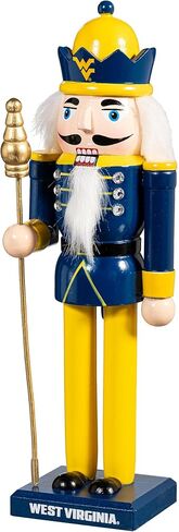 NCAA Nutcracker Statue, 12 Inch Wooden Christmas Nutcracker Figure, Holiday Tabletop & Shelf Décor, Festive Home Decoration and Gift for College Sports Fans (University of Tennessee) in Saudi Arabia