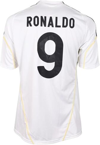 Ronaldo #9 Retro Home 09/10 Soccer Jersey for Men Fan Version in Saudi Arabia