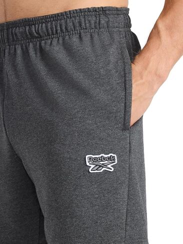 Reebok Mens Locker 7" Short, Standard Fit, Midweight Stretch Cotton-Poly Fabric in Saudi Arabia