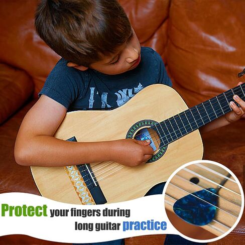12 Pcs Guitar Pick Storage Box 4 Thickness (0.46mm, 0.71mm, 0.96mm, 1.2mm) Celluloid Picks Christmas Birthday Music Gifts Bass Electric Guitar Acoustic Guitar Ukulele (Color Random) in Saudi Arabia