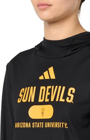 سترة بغطاء رأس D4t Arizona State University خفيفة الوزن للسيدات من adidas in Saudi Arabia
