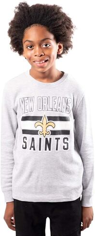 Ultra Game Youth NFL Official Supremely Soft Long Sleeve T-Shirt in Saudi Arabia