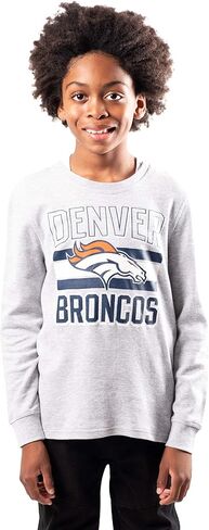 Ultra Game Youth NFL Official Supremely Soft Long Sleeve T-Shirt in Saudi Arabia