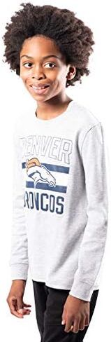 Ultra Game Youth NFL Official Supremely Soft Long Sleeve T-Shirt in Saudi Arabia