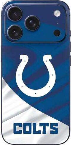 Skinit Decal Phone Skin Compatible with iPhone 17 Pro Max - Officially Licensed NFL Indianapolis Colts Design in Saudi Arabia