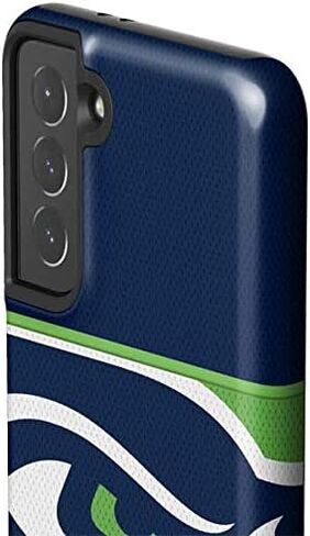 حافظة هاتف Skinit Pro متوافقة مع هاتف Galaxy S21 5G - تصميم مرخص رسميًا من NFL Seattle Seahawks in Saudi Arabia