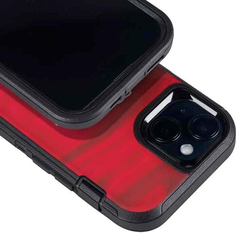 غلاف هاتف Skinit متوافق مع OtterBox Defender iPhone 14 - تصميم مرخص رسميًا من NFL Kansas City Chiefs in Saudi Arabia