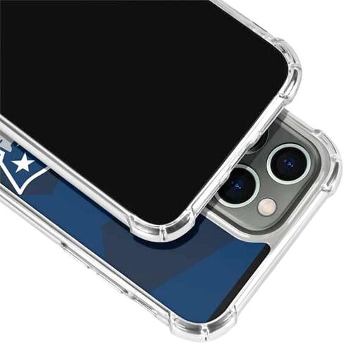Skinit Clear Phone Case Compatible with iPhone 14 Pro - Officially Licensed NFL New England Patriots Double Vision Design in Saudi Arabia
