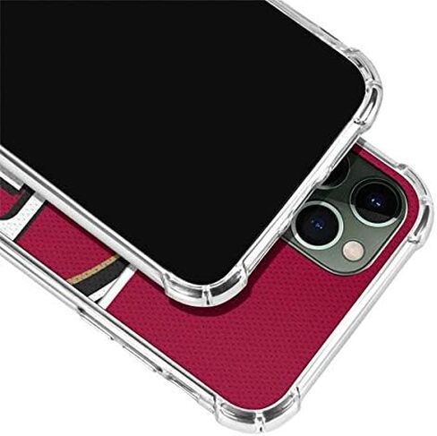 Skinit Clear Phone Case Compatible with iPhone 12 Pro - Officially Licensed NFL San Francisco 49ers Zone Block Design in Saudi Arabia