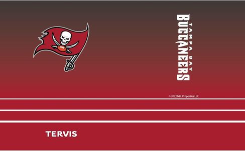 Tervis Traveler NFL Tampa Bay Buccaneers - كوب سفر معزول ثلاثي الجدران يحافظ على المشروبات باردة وساخنة، 30oz، من الفولاذ المقاوم للصدأ in Saudi Arabia