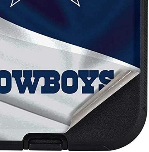 Skinit Decal Phone Skin Compatible with OtterBox Defender Case for iPhone 12 Pro Max - Officially Licensed NFL Dallas Cowboys Design Grey in Saudi Arabia