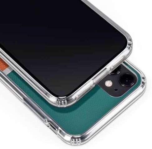 حافظة هاتف Skinit الشفافة متوافقة مع iPhone 11 - تصميم كلاسيكي مرخص رسميًا من NFL Miami Dolphins in Saudi Arabia
