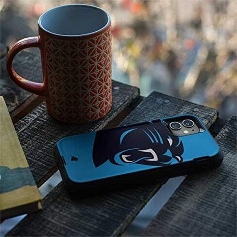 Skinit Decal Skin Compatible with OtterBox Defender iPhone 11 Case - Officially Licensed NFL Carolina Panthers Large Logo Design in Saudi Arabia