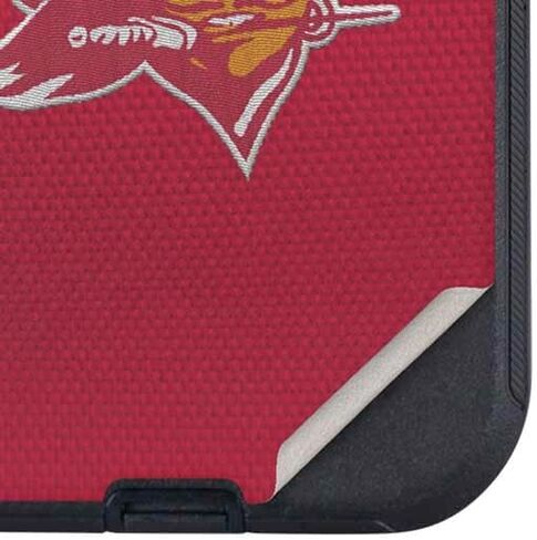 Skinit Decal Phone Skin Compatible with OtterBox Defender iPhone 15 - Officially Licensed NFL Tampa Bay Buccaneers Vintage Design in Saudi Arabia