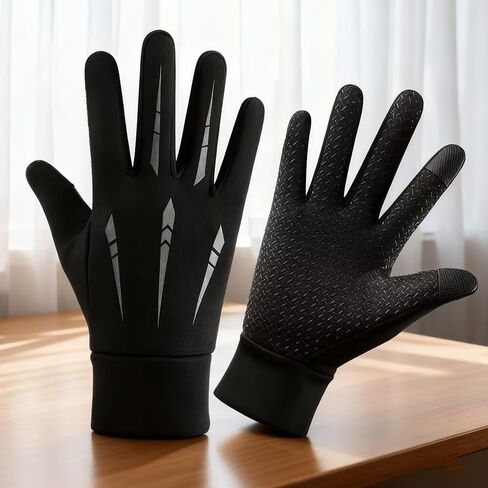 Lightweight Running Gloves, Touch Screen Anti-Slip Warm Liners for Cycling Biking Sporting Driving Men Women in Saudi Arabia