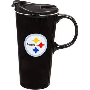 Team Sports America Pittsburgh Steelers, 17oz Boxed Travel Mug in Kuwait