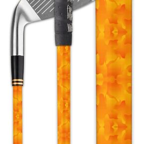 Golf Accessories | Premium Club Wraps | High Grade Materials for Durability & Style | Golf Accessories for Men and Women (CAMO Orange) in Saudi Arabia